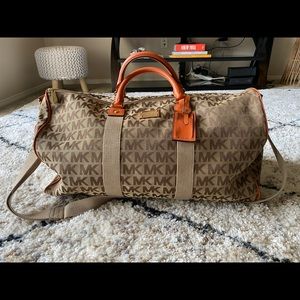 Michael Kors Signature Travel Large Duffle Bag